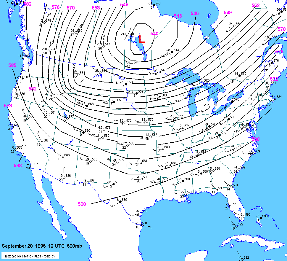 Synoptic Chart Canada